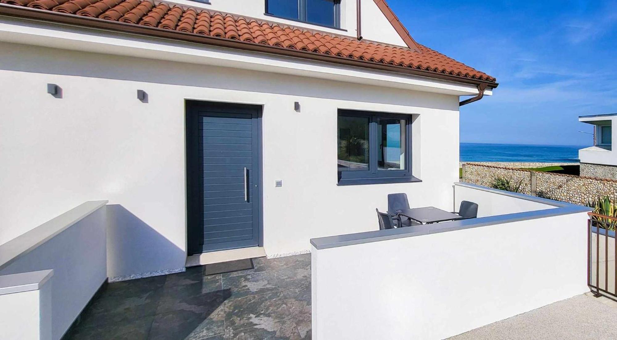 Ag Casa Arnados 1ª Linea De Playa Razo Con Jardi Leilighet Eksteriør bilde